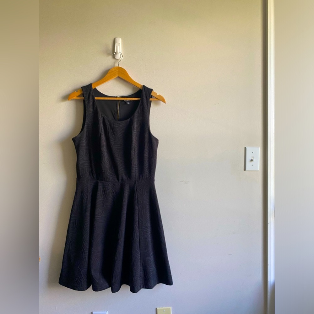 Black Patterned Dress